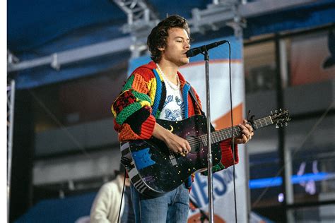 Scores of harry styles fans sparked a new tiktok trend by recreating a colorful sweater he wore at a performance in february. JW Anderson releases pattern so you can make viral Harry ...