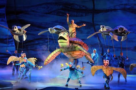 Finding Nemo Play At Disney World Editorial Stock Photo Image Of