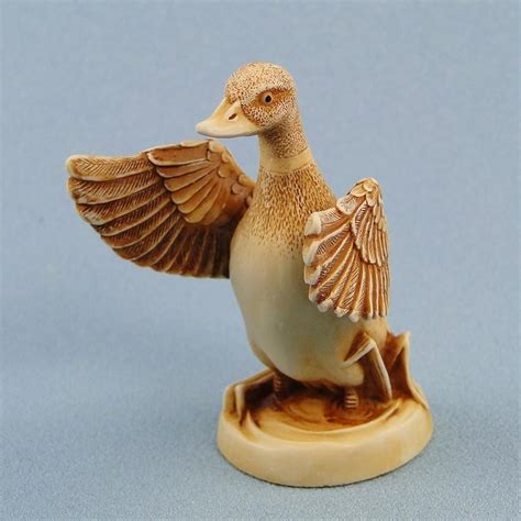 Harmony Kingdom Waddles Duck Netsuke Series From Fortune Gallery On
