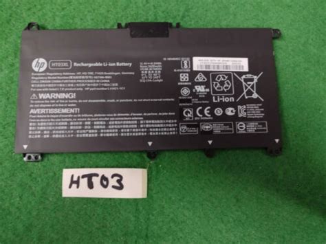 New Genuine Hp 15 Cs 15 Cw 15 Da 15 Db 15s Fq Battery 41wh L11119 855 Ht03xl Ebay