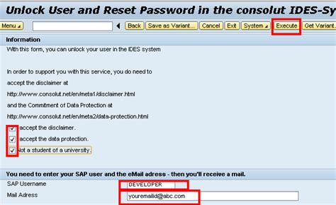 Sap Matrix How To Reset Sap Ides Password For Free Sap Access