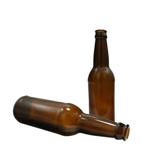 Empty 330ml Dark Green Amber Beverage Glass Drinking Beer Bottle High Quality 33cl Dark Brown