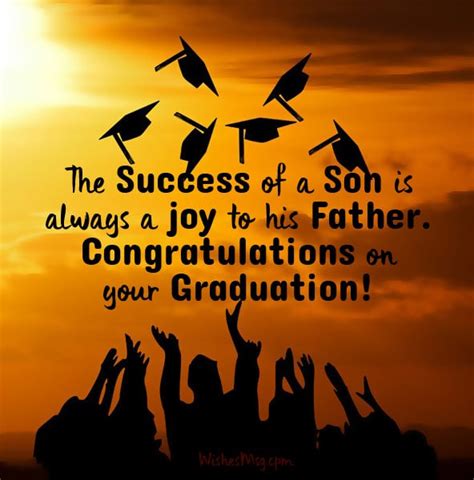 Graduation Wishes And Congratulations Messages For Son