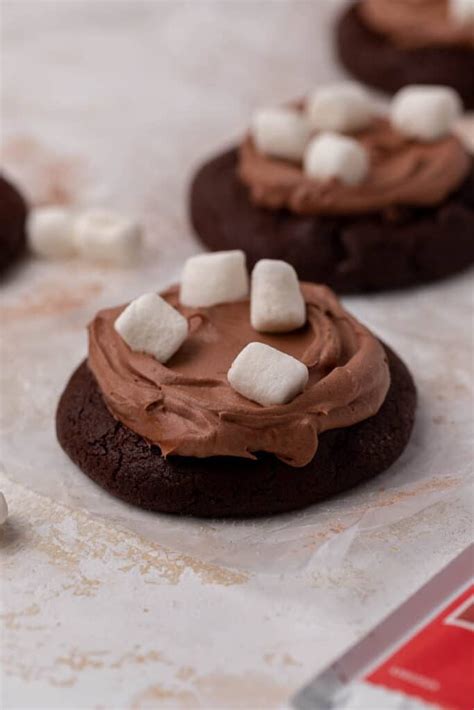 These Crumbl Frozen Hot Chocolate Cookies Are A Chilled Chocolate My