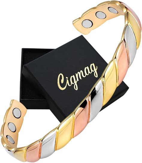 Cigmag Lymphatic Drainage Copper Magnetic Bracelet For Women 99 Solid