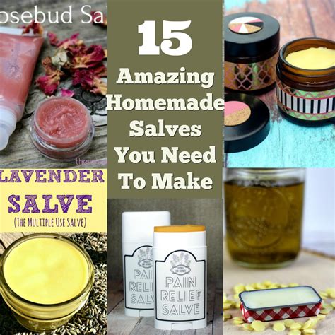 15 Amazing Homemade Salve Recipes Everything Pretty