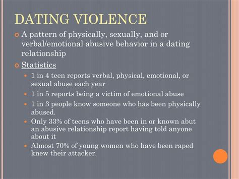 ppt dating violence powerpoint presentation free download id 2027846