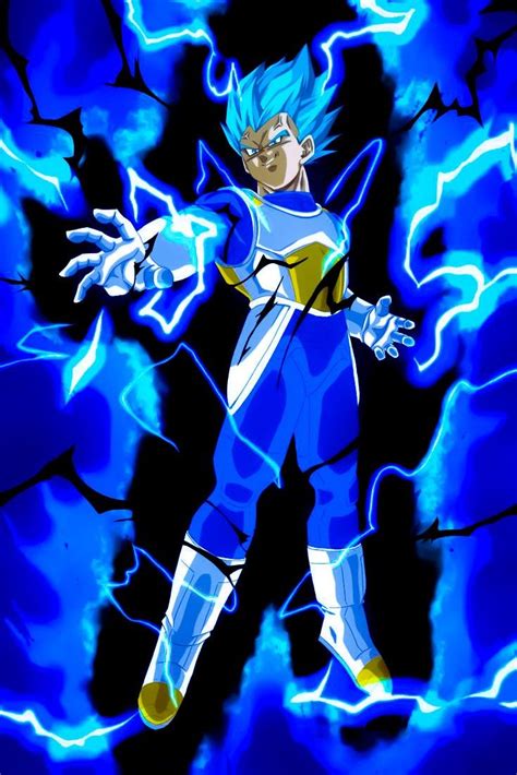Vegeta Super Sayayin Blue Evil Aura In 2021 Anime Dragon Ball Super