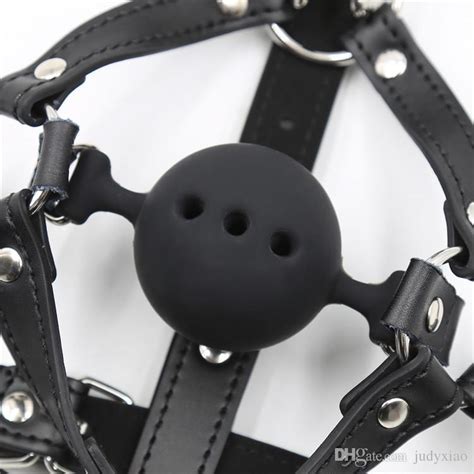 Bdsm Bondage Silicone Ball Gag Fetish Slave Mouth Bite Stopper Gags With Nose Hook Erotic Oral