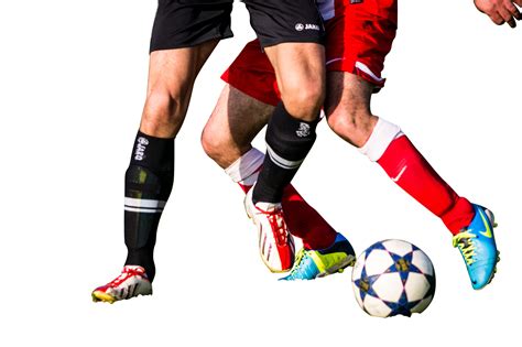 Two Players Playing Football PNG Image - PurePNG | Free transparent CC0 png image