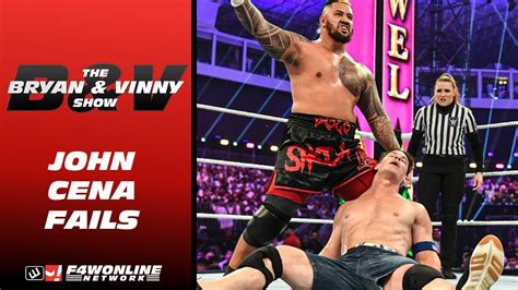 John Cenas Losing Streak Continues At Wwe Crown Jewel Bryan And Vinny