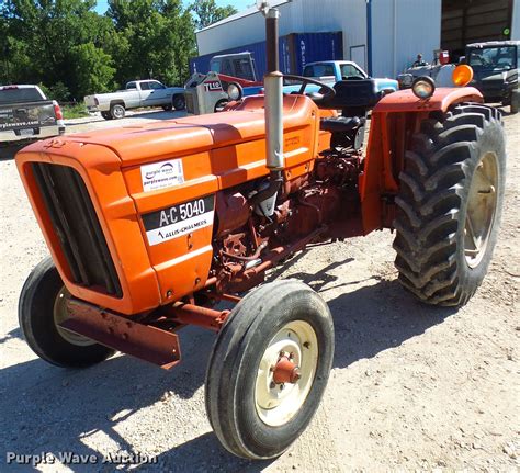 Allis Chalmers 5040 Tractor In Tebbetts Mo Item Dg2057 Sold Purple