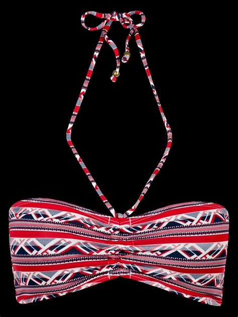 Baithing Suit Tribal Bikini Baithing Suits Bandeau Swimsuit Top