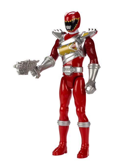 Buy Power Rangers Dino Super Charge 12 Dino Drive Red Ranger Action