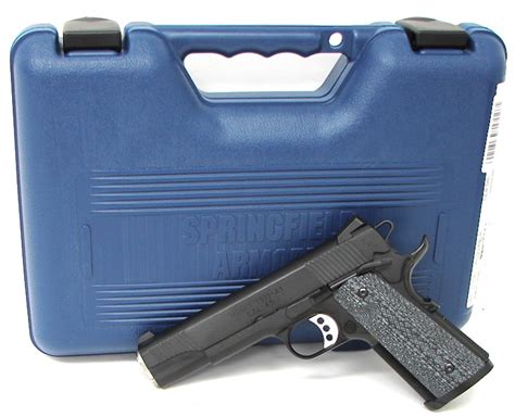 Springfield 1911a1 Tactical 45 Acp Caliber Pistol Trp Model With