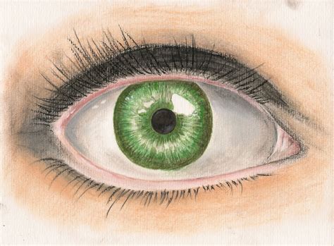 Dibujos De Un Ojo A Color Imagui