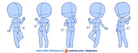 Chibi Male Body Base Drawing