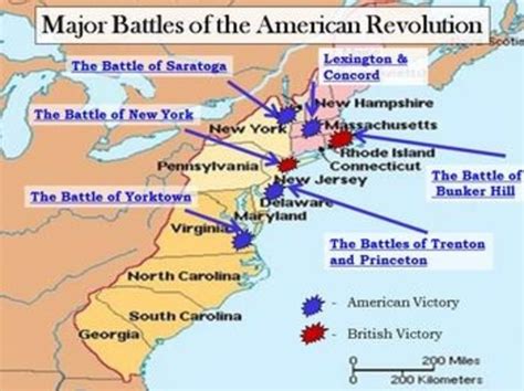 American Revolutionary War Battles Joe Caldwell 5b Timeline