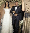 Amal Almuddin and George Clooney on their wedding day - September 27 ...