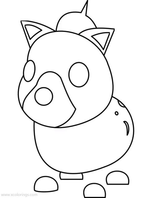 Roblox Adopt Me Coloring Pages Hyena