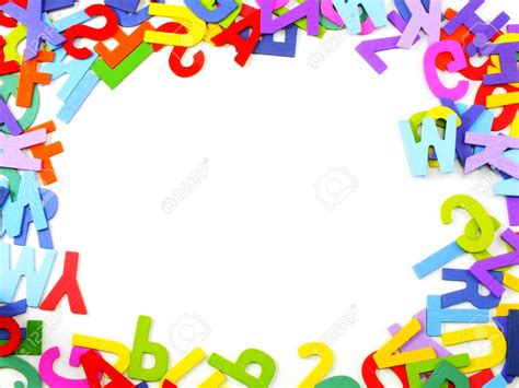 Free Download Wooden Colored Alphabet Letters Abc On A White Background