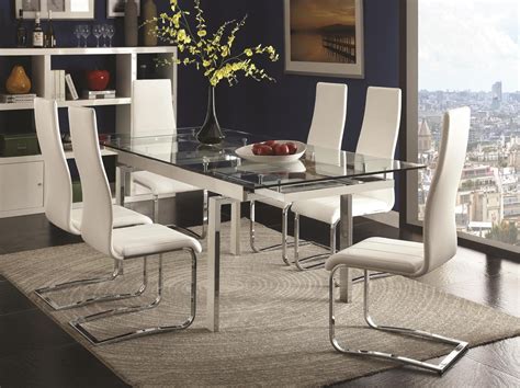 Wexford White Price For Table This Sleek Stunning Contemporary