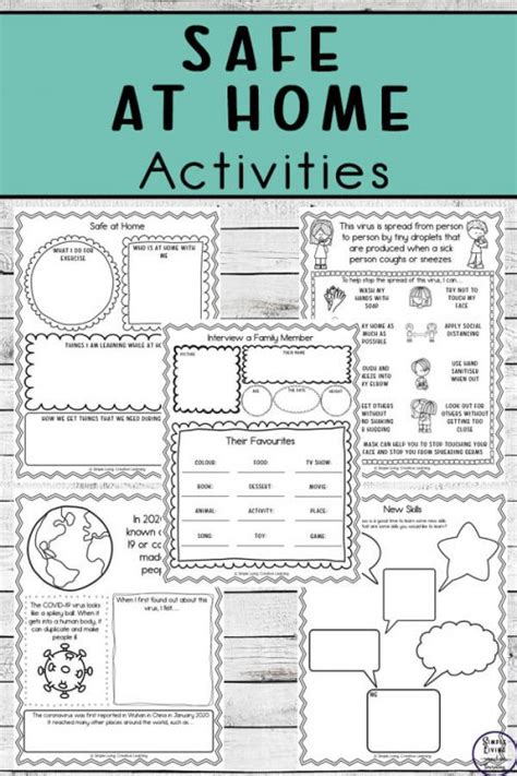 Safe At Home Activities Simple Living Creative Learning