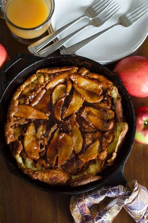 Oven Baked Apple Pancake Go Go Go Gourmet
