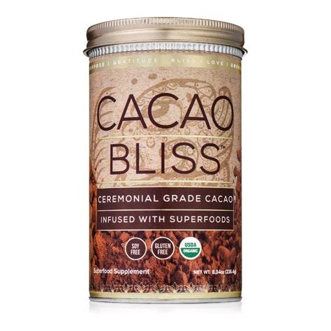 Cacao Bliss Product Front Superfoods Cacao Organic Chocolate