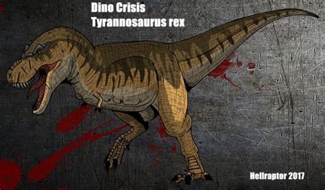 Dino Crisis Tyrannosaurus Rex Updated By Hellraptor Ilustração De
