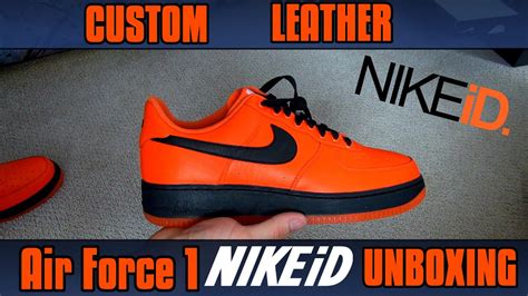 Nike air force 1 low valentines day. Custom Air Force 1 Nike iD UNBOXING (ORANGE + BLACK) - YouTube