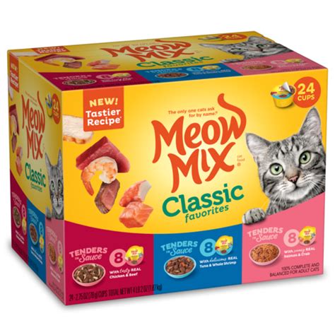 Classic Favorites Variety Pack Meow Mix