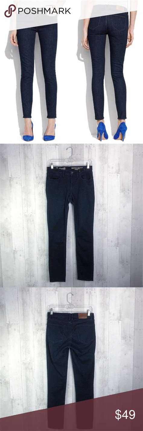 [madewell] dark wash skinny skinny ankle fit jeans jeans fit skinny jeans