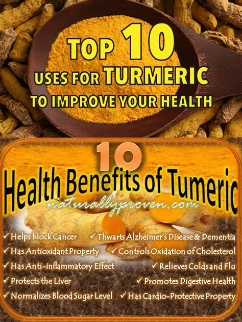 Health Nutrition Top Benefits Of Turmeric