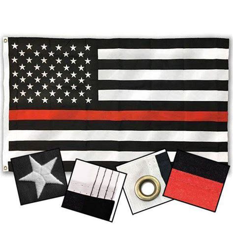 The concept of the black american flag was created when the need for proper and current representation emerged ( e.g. Black and White American Flag with Thin Red Line Nylon ...