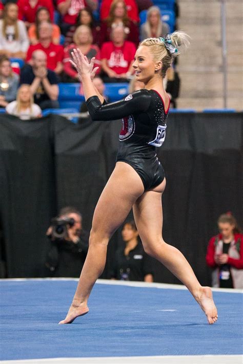 Mykayla Skinner University Of Utah 2018 Ncaa Championships Female Gymnast Gymnastics Girls