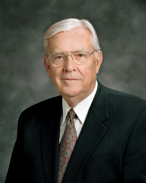 Elder M Russell Ballard Stay In The Boat And Hold On Church News