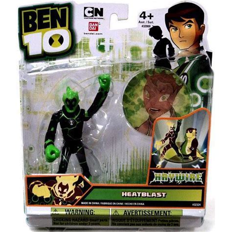 Ben 10 Ultimate Alien Action Figure Heatblast Haywire Ben10