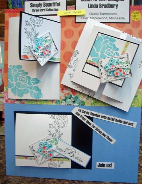 Последние твиты от linda card (@lindacard). Linda Bradbury Classes and Pictures | Creative cards, Cards, Creative