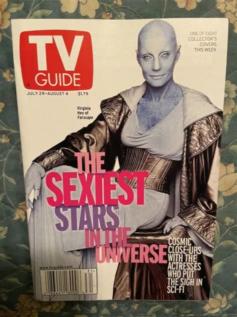 Jul 29 Aug 4 2000 Tv Guide Magazine Sexiest Stars In The Universe Zhaan Cover 2 99 Picclick