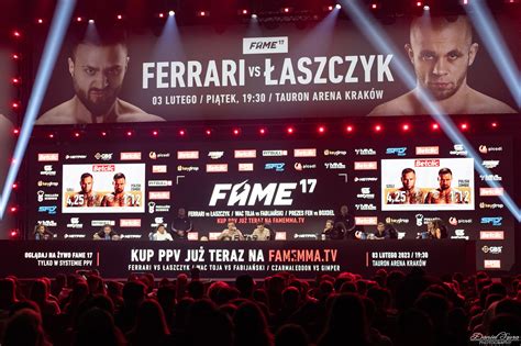 Fame Mma 17 „ferrari Kamil Łaszczyk W Krakowie Ostro Na