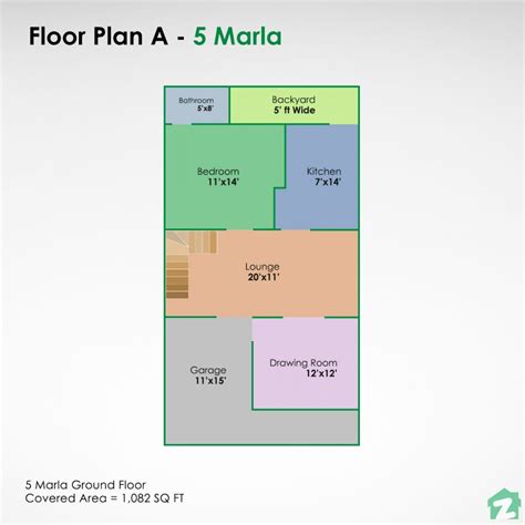 Best 5 Marla House Plans For Your New Home Zameen Blog How To Plan