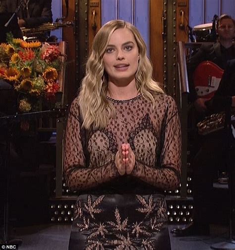Margot Robbie Is Flawless In A Plunging Black Number As She Closes Out