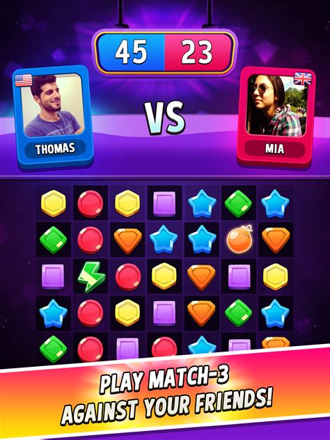 Download Game Match Masters Pvp Match 3 Puzzle Game Free
