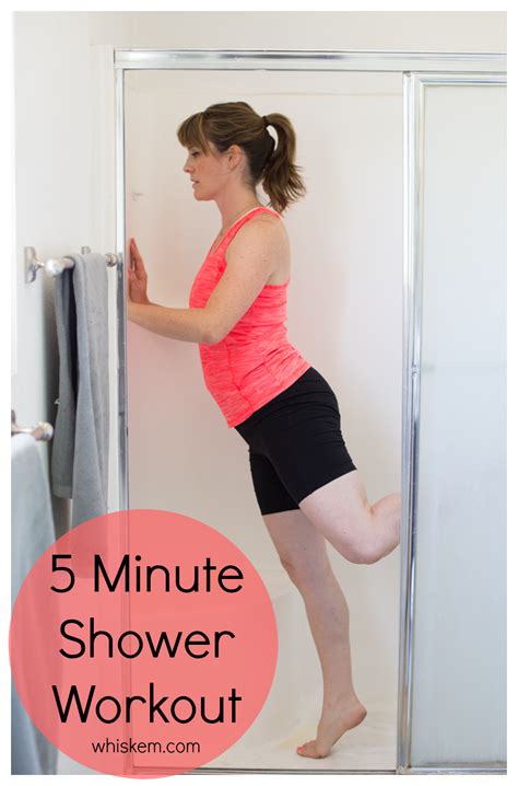 5 Minute Shower Workout • Bonnie And Blithe Shower Workout Before Shower Workout Workout