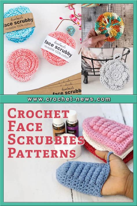 21 Crochet Face Scrubbies Patterns Crochet News