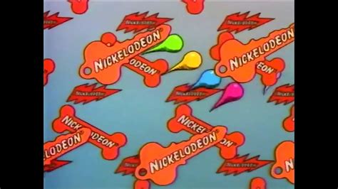 Nickelodeon Ident Flying Logos Paint Drops 1985 Youtube