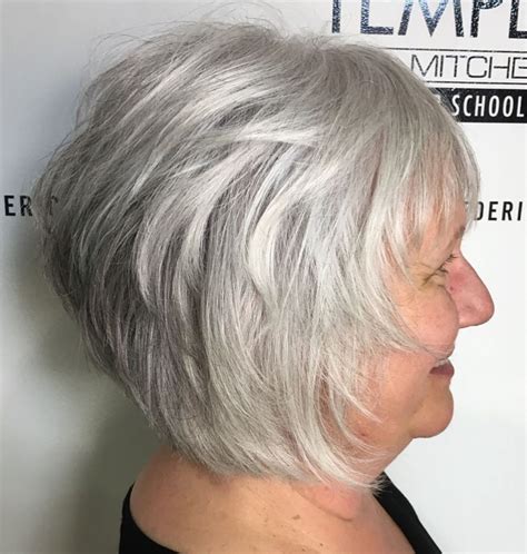 65 Gorgeous Gray Hair Styles Grey Bob Hairstyles Short Grey Haircuts Gray Hair Growing Out