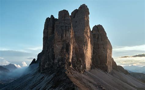 Three Peaks Dolomites Mountains Lavaredo Italy Hd Wallpaper Peakpx