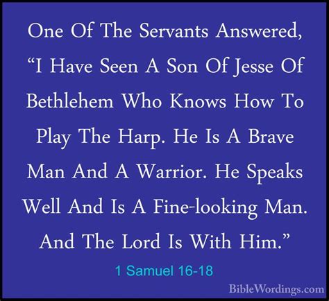 1 Samuel 16 Holy Bible English
